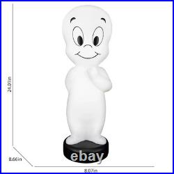 GEMMY 2 Foot Casper the Friendly Ghost Halloween Blow Mold Yard Decor Light NEW