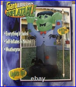 GEMMY 8 Feet Giant Airblown Inflatable Monster Halloween Rare