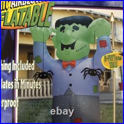GEMMY 8 Feet Giant Airblown Inflatable Monster Halloween Rare