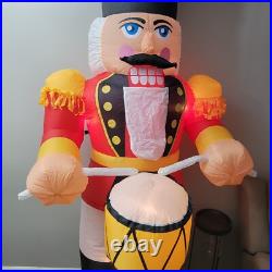 GEMMY AIRBLOWN NUTCRACKER Christmas YARD INFLATABLE 8 FT RARE