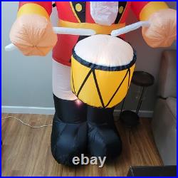 GEMMY AIRBLOWN NUTCRACKER Christmas YARD INFLATABLE 8 FT RARE
