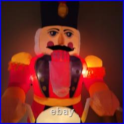 GEMMY AIRBLOWN NUTCRACKER Christmas YARD INFLATABLE 8 FT RARE