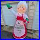 GEMMY Mrs. Claus 7ft Inflatable Blow Up Airblown Christmas Holiday Living