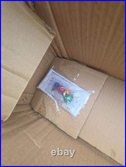 GE 5 ft Winterberry Pre-lit 200 LED Sugar Plum Lights Brown Branch Tree Multi