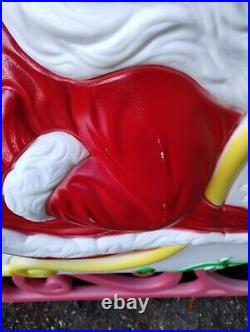 GRAND VENTURE Santa's Sleigh Blow Mold