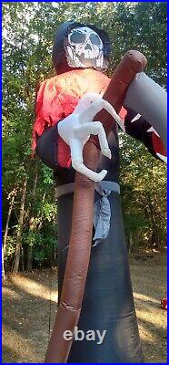 Gemmy 12ft Inflatable Reaper GRIM REAPER HALLOWEEN