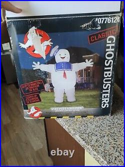 Gemmy 13ft Ghostbusters Stay Puft Marshmallow Man Airblown Halloween Inflatable