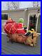 Gemmy 2004 Grinch Max Sleigh Christmas Airblown Inflatable