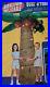 Gemmy 2004airblown Inflatable Over 6′ Tropical Lighted Palm Tree Coconut Monkey