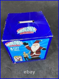 Gemmy 2005 8ft Tall HoHoHo Santa Claus Christmas Airblown Inflatable