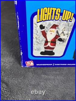Gemmy 2005 8ft Tall HoHoHo Santa Claus Christmas Airblown Inflatable