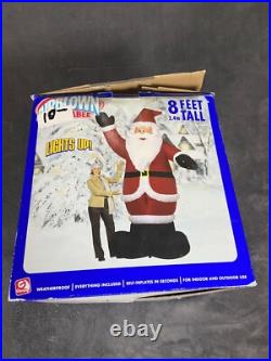 Gemmy 2005 8ft Tall HoHoHo Santa Claus Christmas Airblown Inflatable