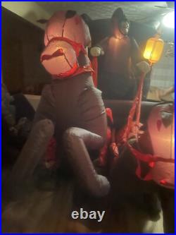 Gemmy 2007 Sam's Club 12' carriage Halloween inflatable no box ultra rare