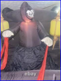 Gemmy 2007 Sam's Club 12' carriage Halloween inflatable no box ultra rare