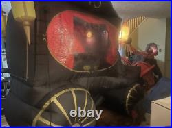 Gemmy 2007 Sam's Club 12' carriage Halloween inflatable no box ultra rare