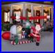 Gemmy 2025 14.5ft Santa and Reindeer Helicopter Christmas inflatable PREORDER