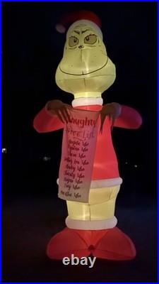 Gemmy 2025 19 Foot Tall Colossal Grinch Christmas Airblown Inflatable With Box