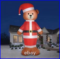 Gemmy 20ft Colossal Christmas Santa Bear Airblown inflatable NIB Free Shipping
