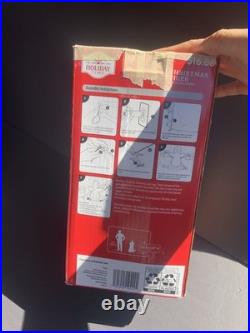 Gemmy 3.5' Very Rare Airblown Christmas Tiger with Santa Hat Inflatable Tested