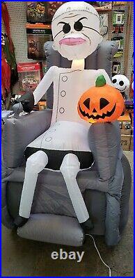 Gemmy 5.5ft Nightmare Before Christmas Dr. Finkelstein Halloween Inflatable