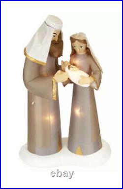 Gemmy 6.5 Ft Airblown Lighted Christmas Nativity Scene Inflatable Outdoor Decor