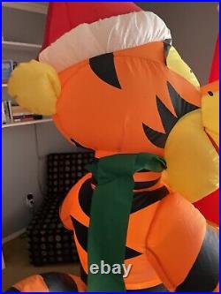 Gemmy 6' Animated Disney Pooh & Tigger Lighted Christmas inflatable Airblown