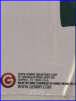 Gemmy 7-1/2' Animated Santa Making Taffy Lighted Christmas inflatable Airblown