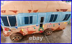 Gemmy 7.5ft Wide Christmas Vacation Uncle Eddie's RV Christmas Inflatable