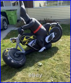 Gemmy 8ft Biker Grim Reaper inflatable