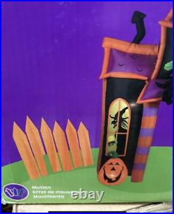 Gemmy 9' Animated Frankenstein Archway Lighted Halloween Inflatable Airblown