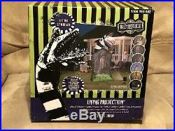 Gemmy 9 Ft. Air Blown Inflatable Living Projection Beetlejuice Tombstone NIB