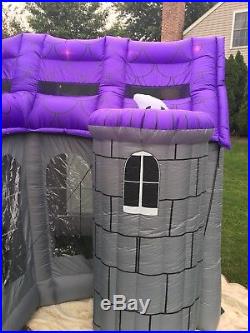 Gemmy 9' Halloween Airblown Inflatable Walk through Haunted House Outdoor Decor