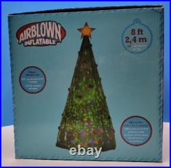 Gemmy AirBlown 8' Inflatable Christmas Tree With LED Lighting