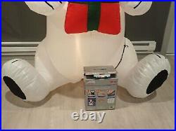 Gemmy Air Blown Inflatable 8 Foot Tall Christmas Polar Bear 2005