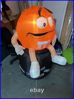 Gemmy Airblown Halloween M&M Moving On Cauldron Lighted Inflatable Read As Is