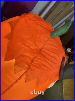 Gemmy Airblown Halloween M&M Moving On Cauldron Lighted Inflatable Read As Is