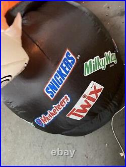 Gemmy Airblown Halloween M&M Moving On Cauldron Lighted Inflatable Read As Is