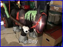 Gemmy Airblown Inflatable 11 CUSTOM hearse Carriage Horse Spider Halloween