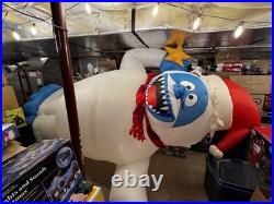 Gemmy Airblown Inflatable 12ft Bumble Rudolph The Red Nosed Reindeer