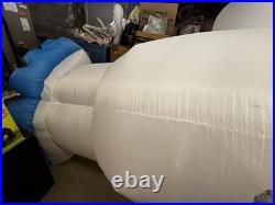 Gemmy Airblown Inflatable 12ft Bumble Rudolph The Red Nosed Reindeer