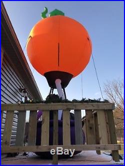 Gemmy Airblown Inflatable 15 Halloween Hot Air Balloon SUPER RARE Perfect Shape