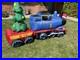 Gemmy Airblown Inflatable 8 Ft Christmas Thomas The Train Sodor Tree Farm Rare