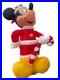 Gemmy Airblown Inflatable 8′ T Disney Mickey Mouse Santa Candy CaneChristmas EUC