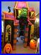 Gemmy Airblown Inflatable 9 Haunted House Arch Archway Halloween Great Used