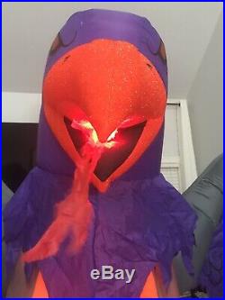 Gemmy Airblown Inflatable Animated Flaming Phoenix Or Griffin Prototype 9 Ft