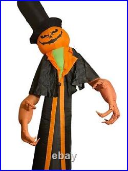 Gemmy Airblown Inflatable Halloween 16 Foot Tall Pumpkin Man