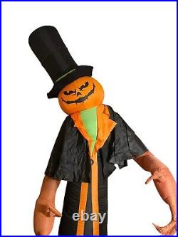 Gemmy Airblown Inflatable Halloween 16 Foot Tall Pumpkin Man