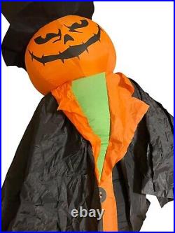 Gemmy Airblown Inflatable Halloween 16 Foot Tall Pumpkin Man