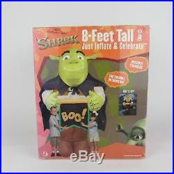 Gemmy Airblown Inflatable Halloween Shrek 8' Ogre Blow Up Light Boo New Unused