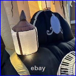 Gemmy Airblown Inflatable Haunted Organ Scene #1221607 Halloween Lawn Decor 6.9